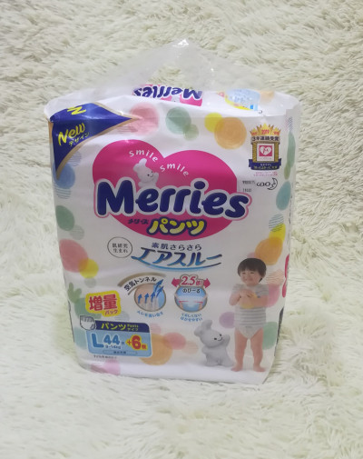 Merries Diaper  Pant( L size 88pcs)